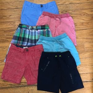 Lot of 6 Boy's 4T Classic Shorts